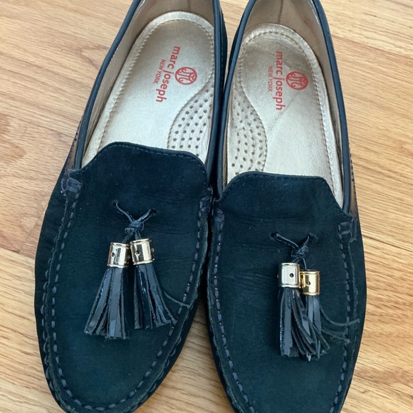 Marc Joseph New York Midnight Blue Suede Loafers – Women’s Size‎ 8 - Picture 6 of 7